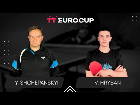 17:35 Yurii Shchepanskyi - Vadym Hryban  20.10.2023 TT Euro.Cup Ukraine  Star. TABLE 4