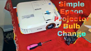 💡 Epson Projector Bulb Change Guide (Home Cinema 2045)