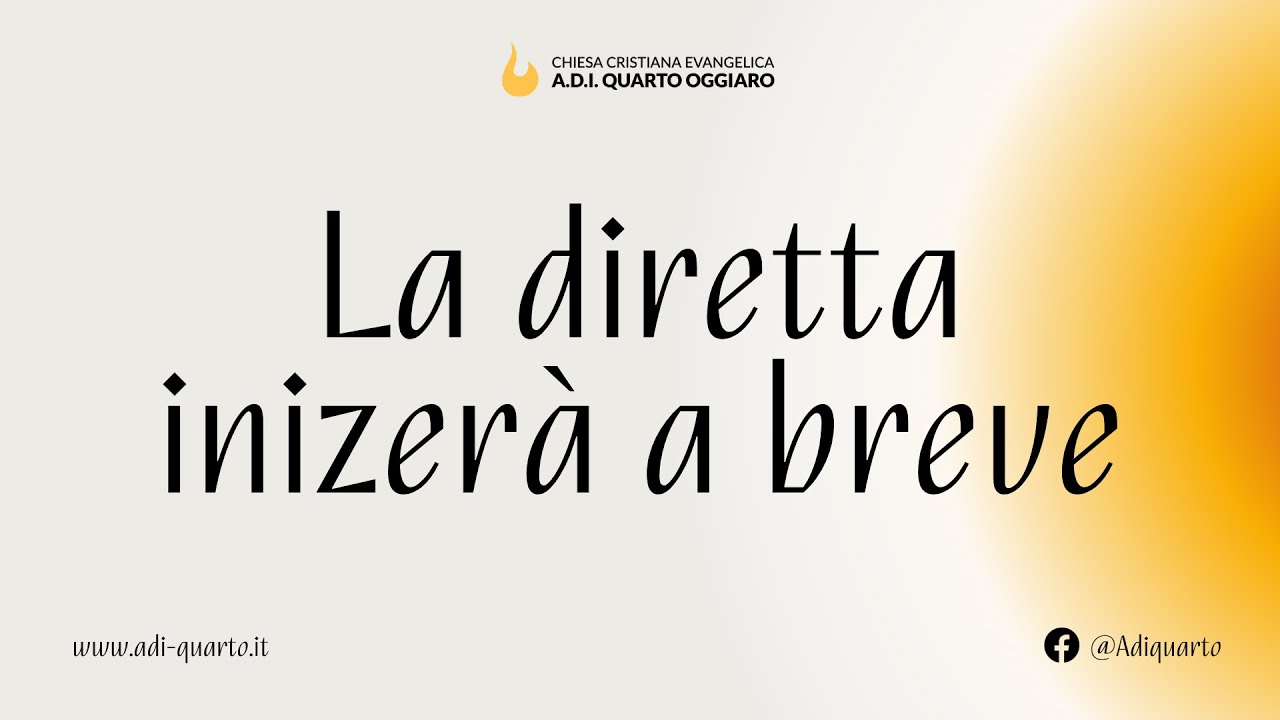 Dov'è la vostra fede?
