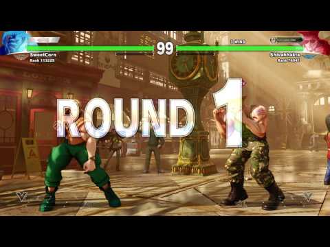 STREET FIGHTER V Guile vs. Charlie Nash