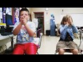 Hand Clapping Brother Sister Duo