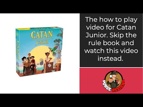 The Purge: # 3092 Catan: Junior: How to Play Video...skip the rules and watch the video