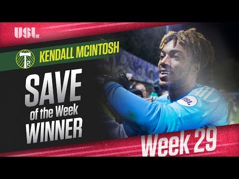 USL Save of the Week - Kendall McIntosh, Week 29 Winner