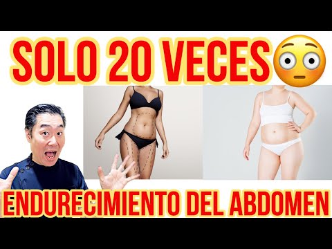 ¡Solo 20 veces! Ejercicio perfecto para aplanar el vientre. Balancéate como un bebé