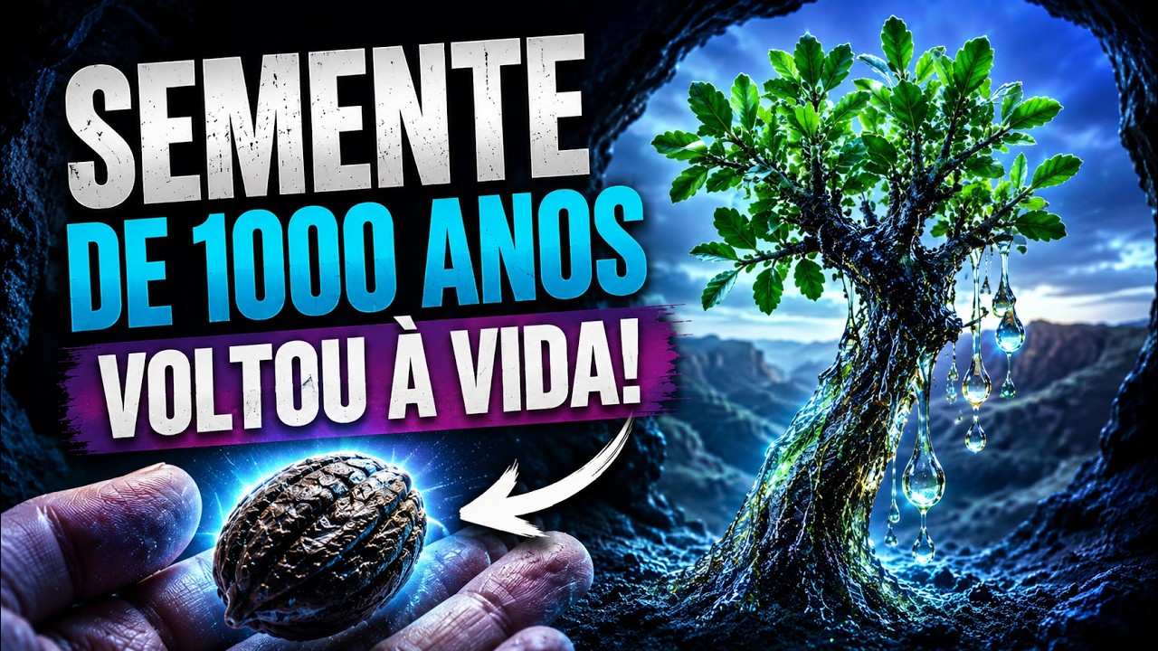 A SEMENTE MILENAR QUE VOLTOU À VIDA E PODE ESCONDER UM SEGREDO DA BÍBLIA