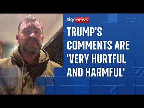 Amputee war veteran on 'hurtful' Trump Afghanistan comments