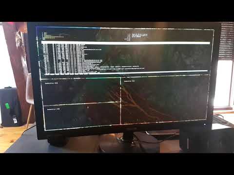 Arch Linux / BSPWM: Slicing terminal windows with mouse gestures