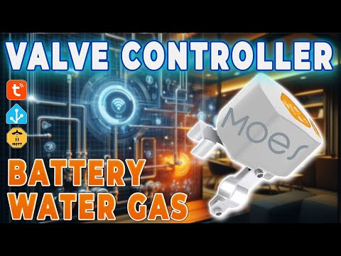 MOES ZigBee smart actuator for water and gas - autonomous valve controller