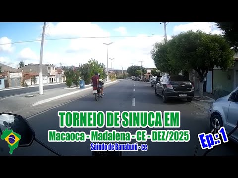 TORNEIO EM MACAOCA MADALENA CE   SAINDO DE BANABUIU