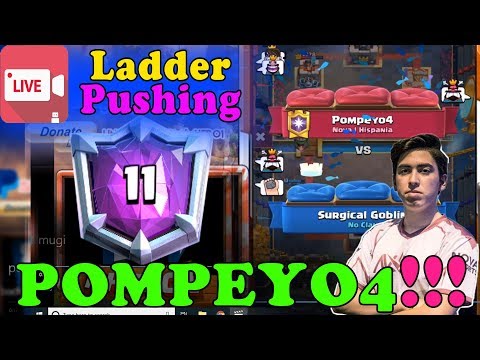 POMPEYO4  Miner Balloon 6753  Live Ladder Push