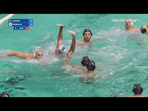 [SAŽETAK] VK Jadran vs VK Primorje EB | Vaterpolo: PH 2025./26. - 5. kolo