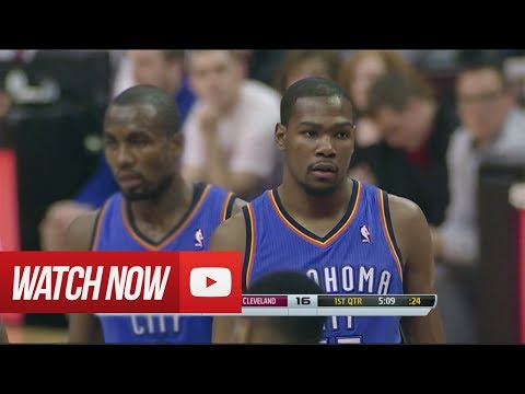 2014.03.20 - Kevin Durant Full Highlights at Cavaliers - 35 Pts, 11 Reb, 6 Assists