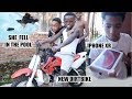 I BOUGHT THE KID S A DIRTBIKE SURPRISED NEW KID WITH IPHONE XR