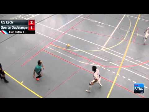FLF Futsal 15/16 - J13 : US Esch VS Sparta Dudelange