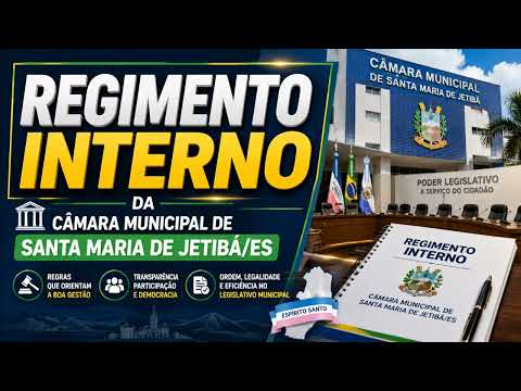 Regimento Interno da Câmara Municipal de Santa Maria de Jetibá/ES