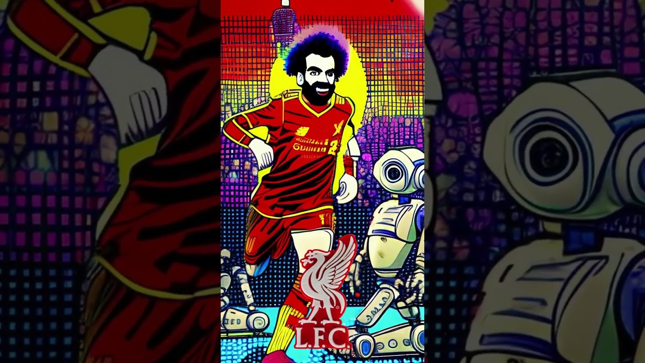 The AI generated some more peculiar art, depicting Mo Salah - PART 2 | Liverpool FC (#Shorts)