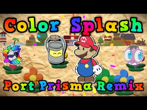 Paper Mario: Color Splash - Port Prisma Remix [art by @aimeesarthouse]