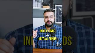 Index Funds Vs Mutual Funds: Which one is better? 🤔 #shorts