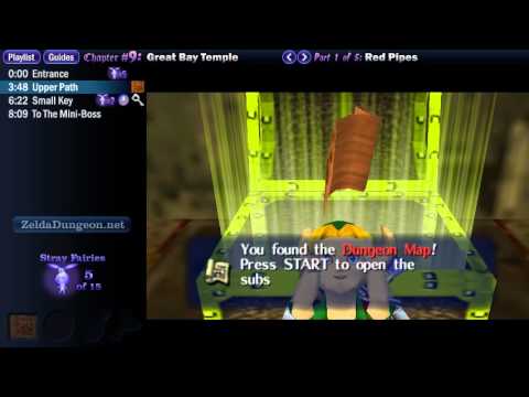 Legend of Zelda Majora's Mask Walkthrough 09 (1/5) "Great Bay Temple: Red Pipes"