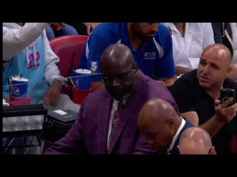 Shaq & Charles Barkley fight over the last donut