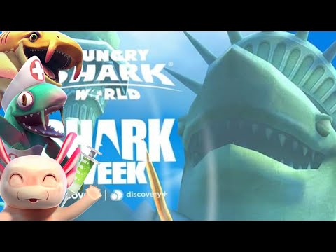 THE BAY MAP! & SHARK WEEK PETS! - Hungry Shark World