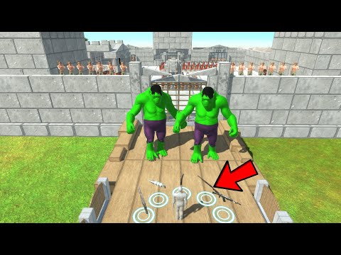 🔥FPS EXTREME SIEGE OF A CASTLE - Animal Revolt Battle Simulator