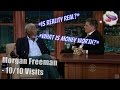 Morgan Freeman - Geoff Does An Impression Of Him FOR Him - 10/10 Visits In Chron. Order