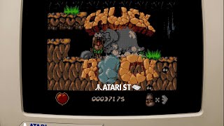 Chuck Rock - Atari ST (1991) longplay