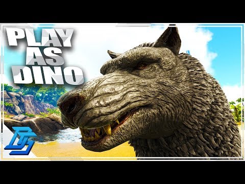 PLAY AS A DINO MOD, Direwolf Pack Leader! - Ark Survival Evolved