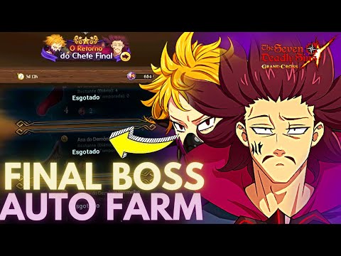 ZERE A LOJA AGORA! TIME PARA FARMAR EM 2 TURNOS + AUTO FARM FINAL BOSS DERIERI E MONSPEET - 7DS GC
