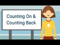 Counting on and counting back