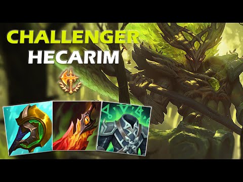 HECARIM VS DIANA | CHALLENGER GAMEPLAY | 12.3 | S12