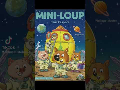 🌜⭐Mini loup dans l'espace⭐🌛🚀☄️