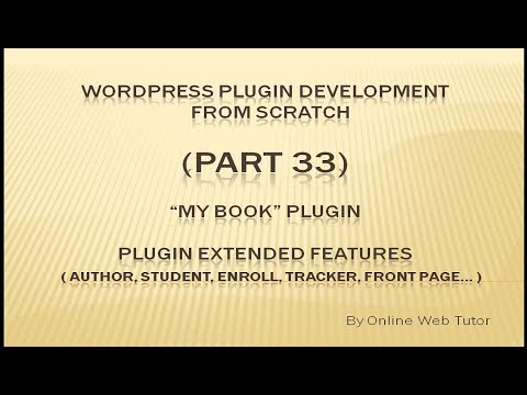 Wordpress Plugin Development tutorial from scratch Part 4 Wordpress Submenus of Plugin Menu