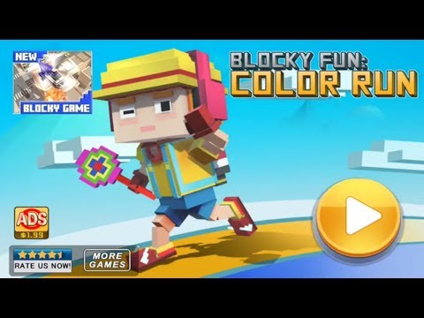 Blocky Fun: Color Run Video