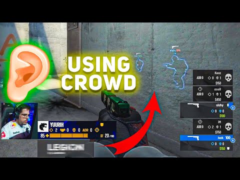 WHEN CS:GO PROS USE CROWD SOUNDS (BRAZIL EDITION)
