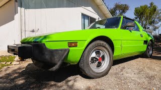 Video Thumbnail for 1979 FIAT X1/9