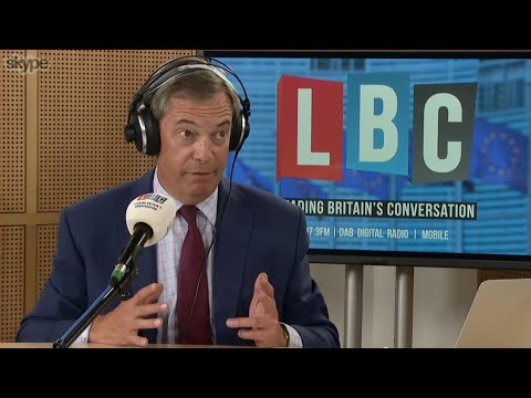 The Nigel Farage Show: Farage quizzed Mark Zuckerberg in Brussels. LBC - 22nd May 2018