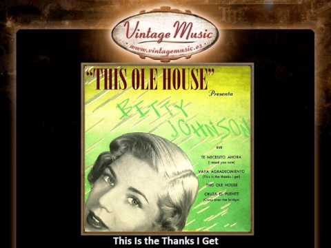 Betty Johnson -- This Is the Thanks I Get (VintageMusic.es)
