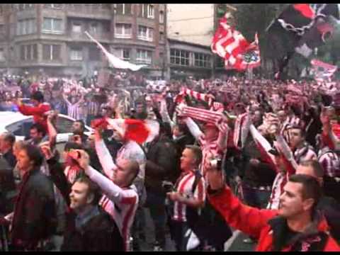 Así se vivió la previa del Athletic-Sporting de Portugal 1