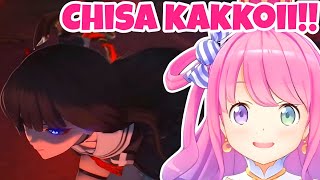 Himemori Luna is SHOCKED by Chisa’s Entrance! [Wuthering Waves]