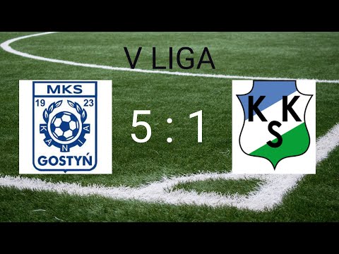 KANIA GOSTYŃ - KKS KALISZ II 5:1 CAŁY MECZ BRAMKI