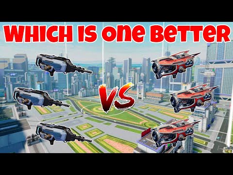 WR🔥 Nanea VS Growler Weapon Comparison ||WAR ROBOTS||