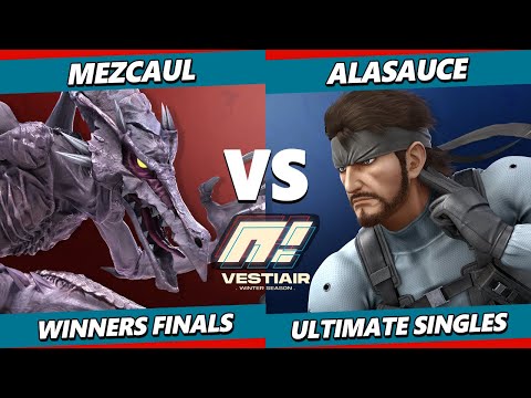 VESTI'AIR 26 WINNERS FINALS - Mezcaul (Ridley) Vs. Alasauce (Snake, Joker) Smash Ultimate - SSBU