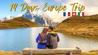 Europe Trip 2022 | Paris + Switzerland + Rome | Teaser