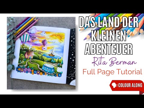 🗣️ Colour Along | Let’s Talk Light & Reflections | Das Land der kleinen Abenteuer – Rita Berman