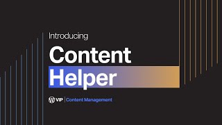 VIP Content Helper