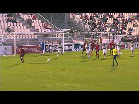 Gol de Alain Arroyo (1-2) en el Deportivo Mirandés - Elche CF