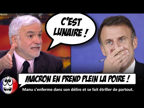 Macron S'ENFONCE tout seul, et se fait ATOMISER de partout.