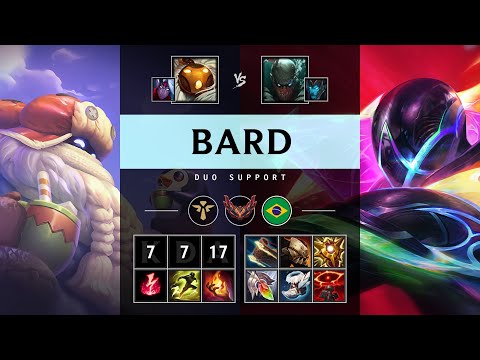 Bard Support vs Pyke - BR Grandmaster Patch 25.13